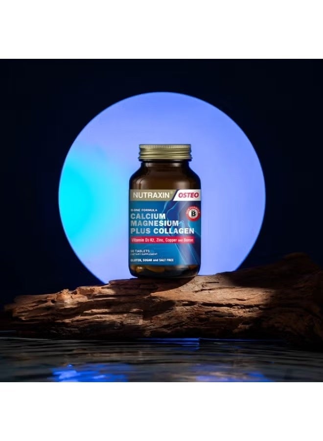 Nutraxin Osteo B-One Formula Calcium Magnesium Plus Collagen, Joint and Bone Health Supplement 90 Tablet - Image 2